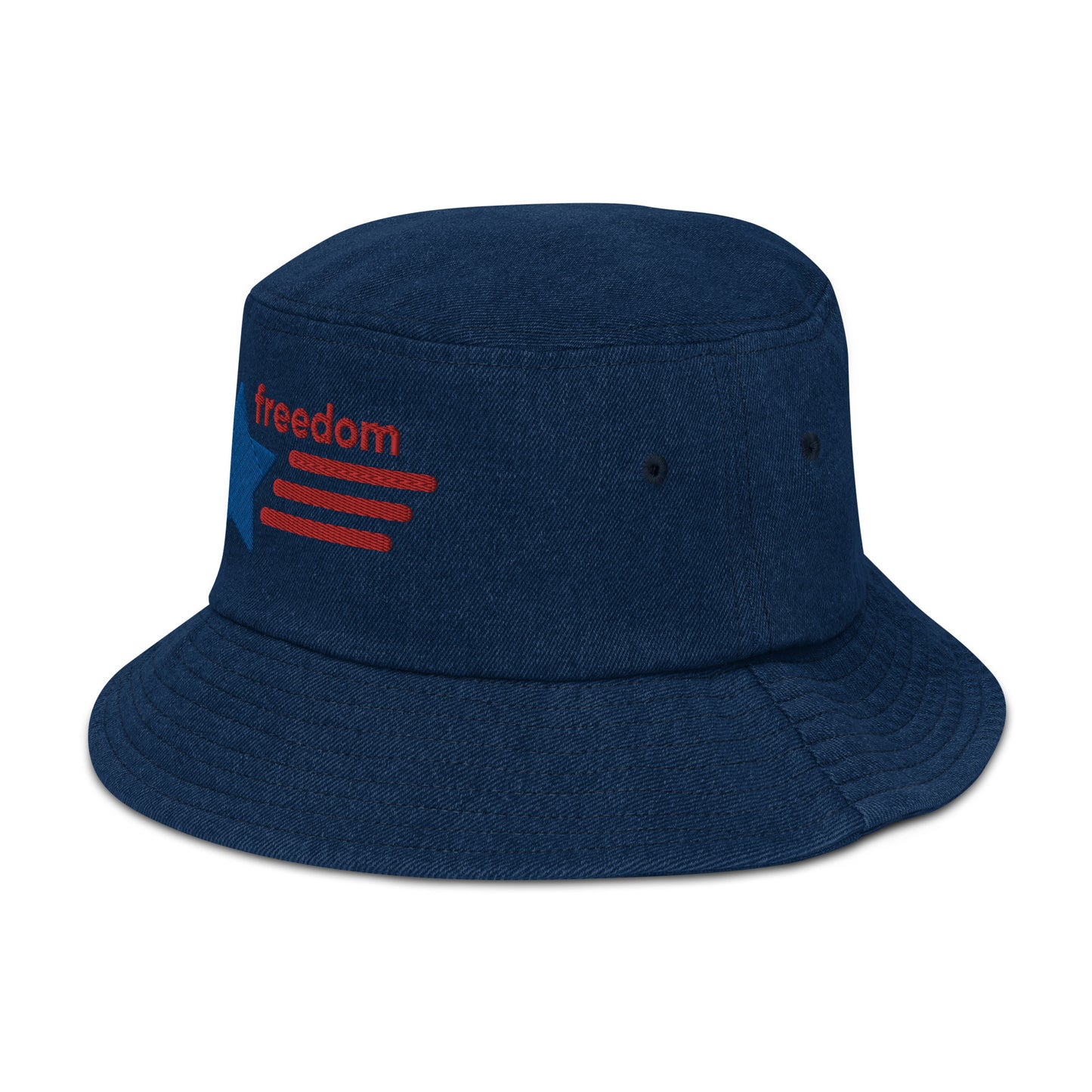 Denim bucket hat