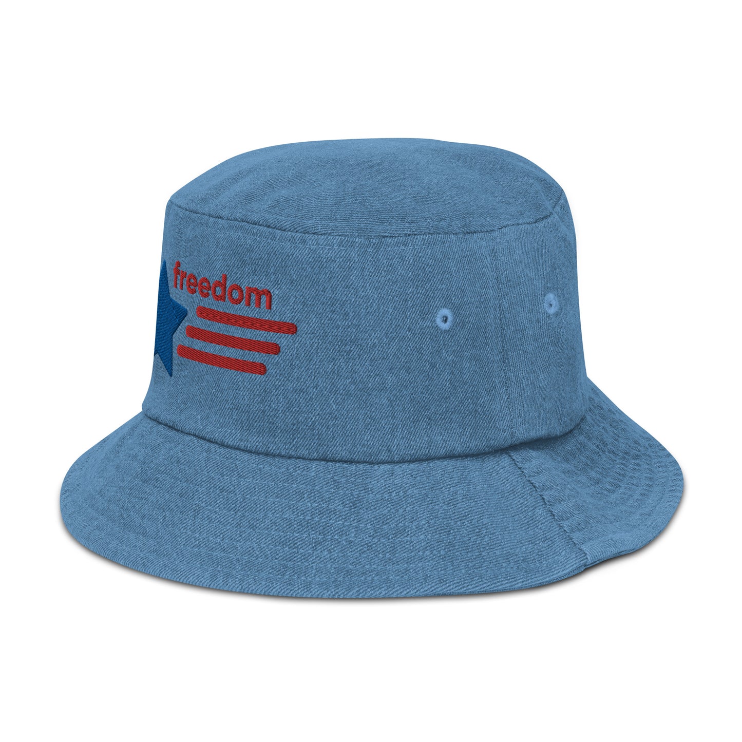 Denim bucket hat