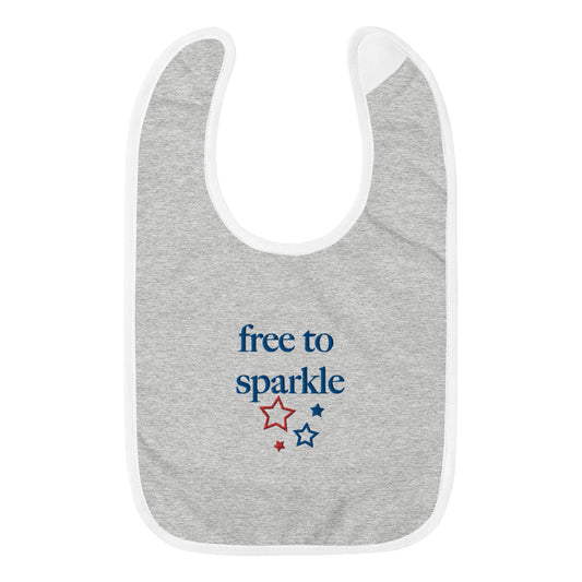 Embroidered Baby Bib